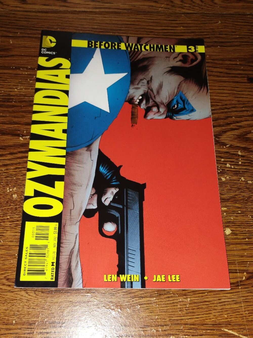 Before Watchmen: Ozymandias #3 (DC Comics, 2012)